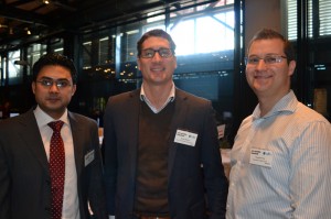 L to R Asad Ahmed, Clearview, Stuart Milson, Blue Chip Wealth Management, Russell Price, Specialist Wealth Group